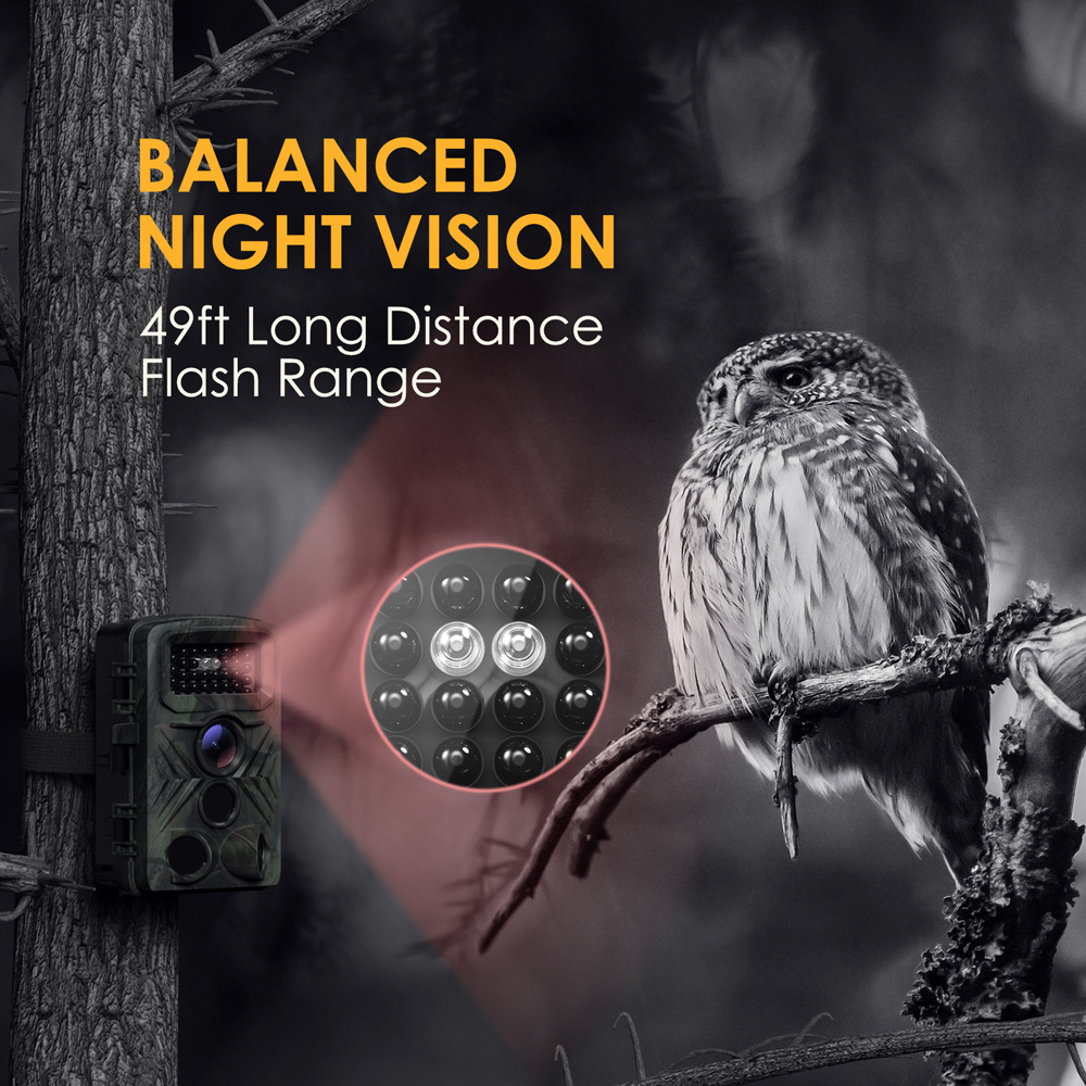 Infrared HD Hunting Camera Field Waterproof Monitoring