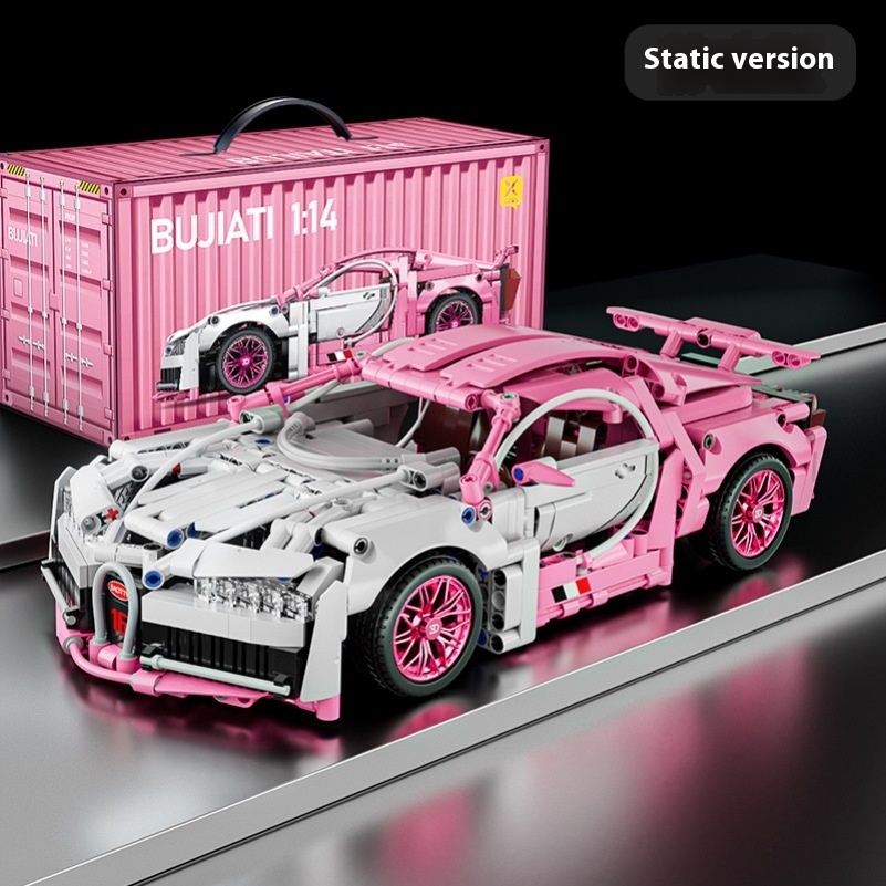 RC Racing Car Building Blocks Model Set Kids DIY Assembly Remote Control Toy - Picture 14 of 18