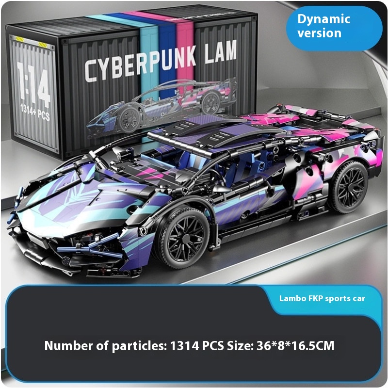 RC Racing Car Building Blocks Model Set Kids DIY Assembly Remote Control Toy - Picture 11 of 18