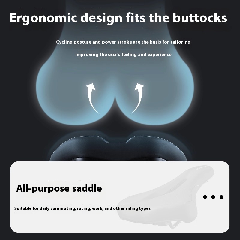 Thickened Bicycle Saddle Parts For Cycling