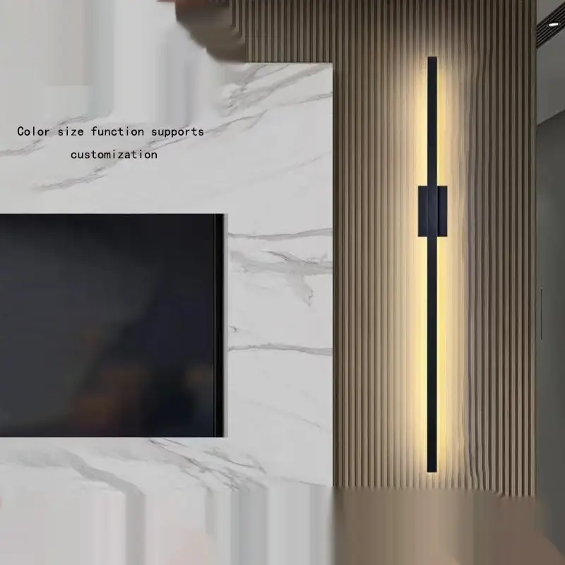 Wall Lamp Light Bar Minimalist Light Luxury Living Room Background Wall Decoration