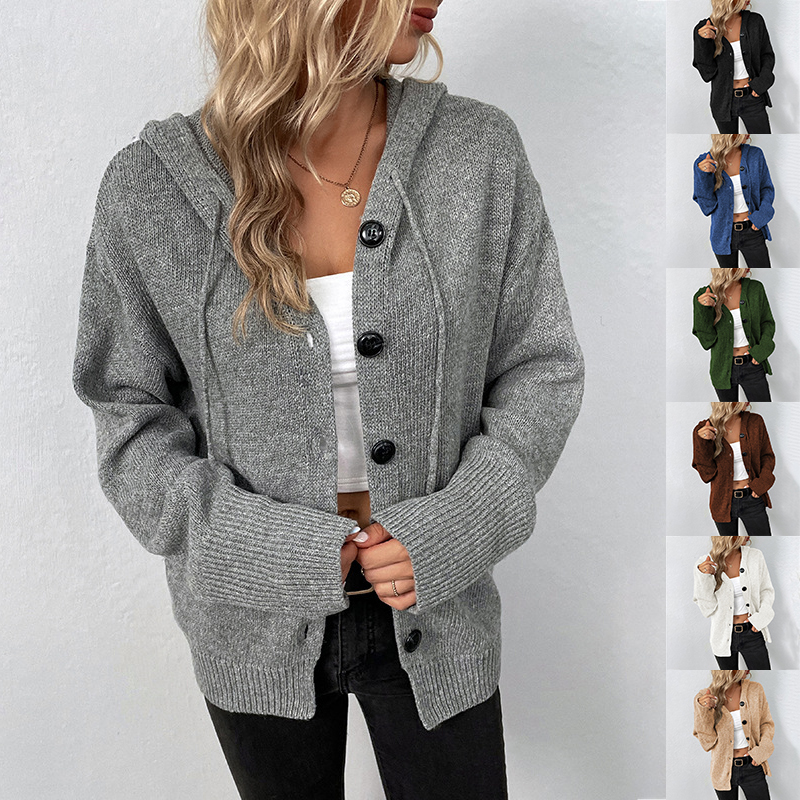 SOIL　HOODED CARDIGAN　フリーサイズ SOIL HOODED CARDIGAN フリーサイズ レディース