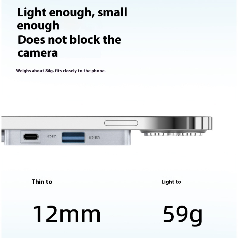 M2 Magnetic Mobile Phone Hard Disk Box - Image 4