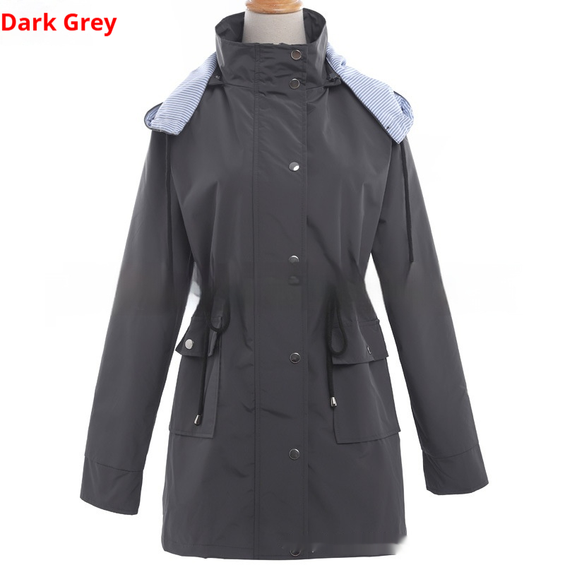 Women's windbreaker raincoat