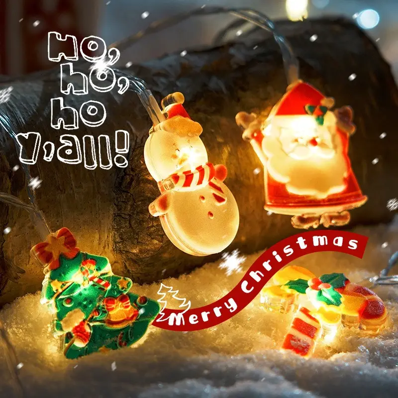 Christmas Lights Led Lighting Chain Tree