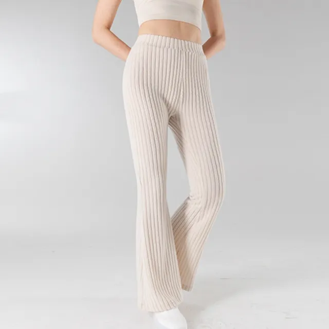 Women's Wide leg Pants Fashion Horn Solid Color Slim Fit White - Shop at LoveMi