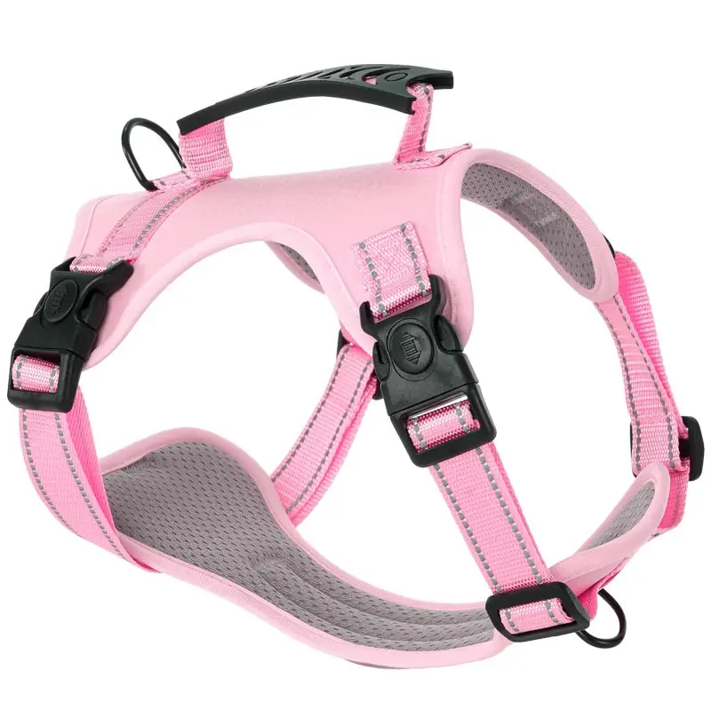 Large, Medium And Small Dog Chest Harness Traction Rope