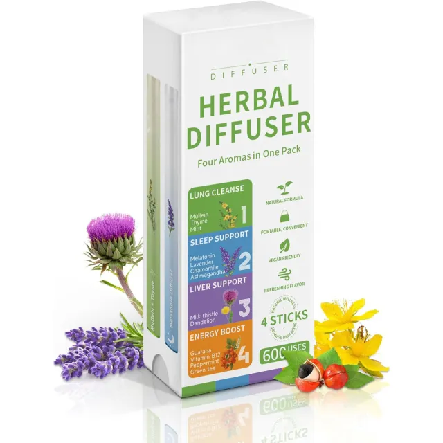 Herbal Lung Cleansing And Purification Stick 4Pcs - Shop at LoveMi