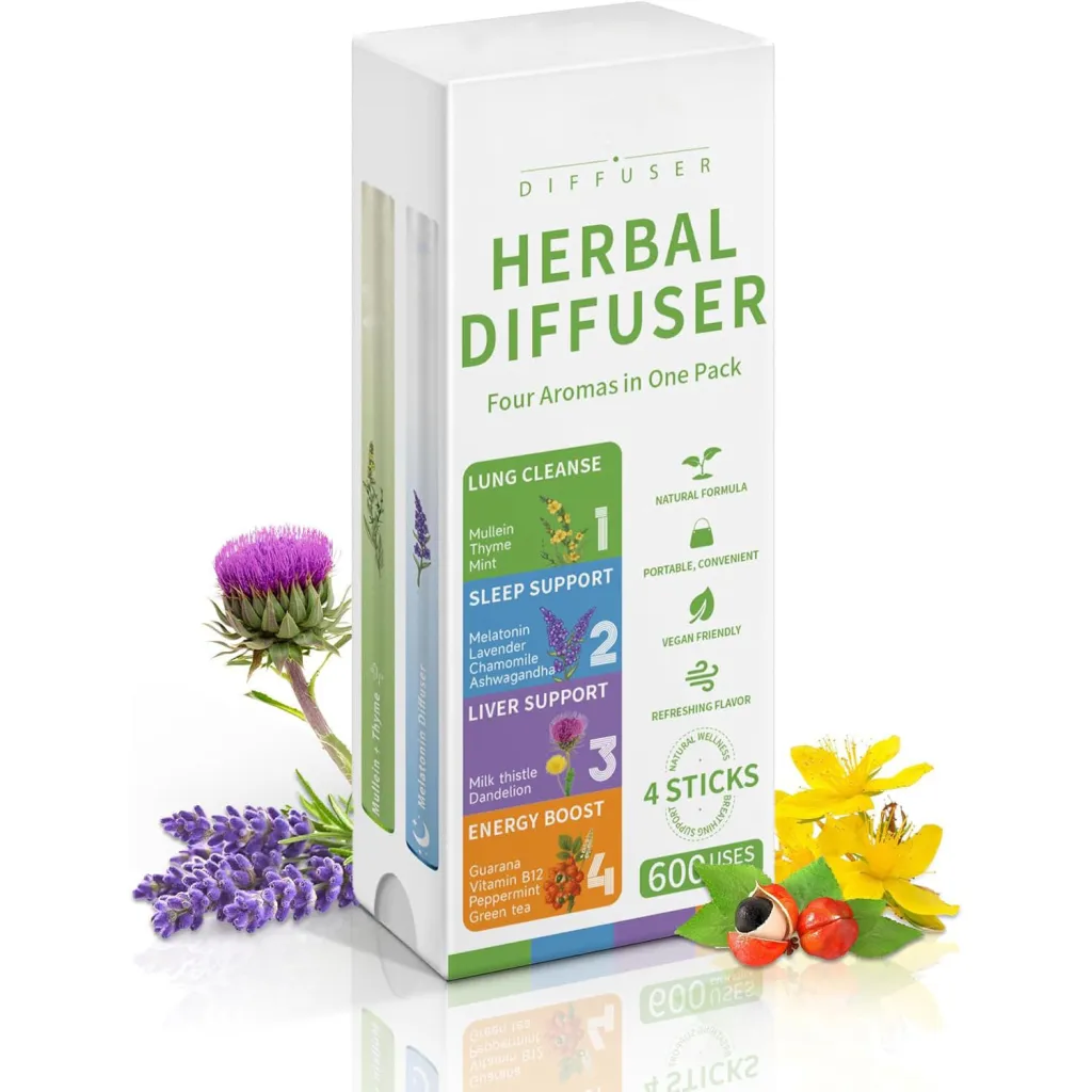 Herbal Lung Cleansing And Purification Stick - 4Pcs