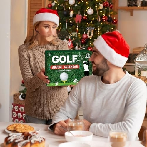 Men’s Golf Advent Calendar Crafts Fashion Design High Sense Decoration