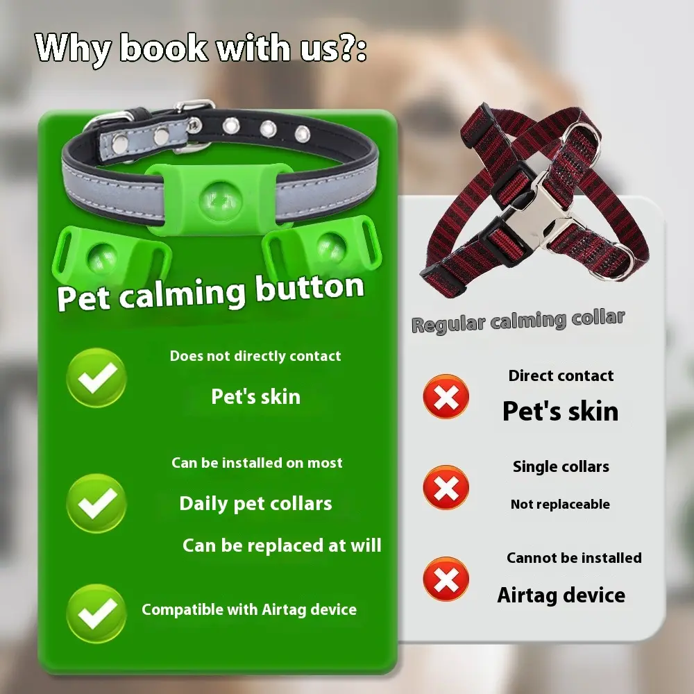 Pet Calm Buckle Dogs And Cats Special Anti-stress Soothing Mood