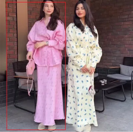 Women's Clothing Belt Waist controlled Long Sleeves Denim Long Skirts Two piece Set Pink Printing - Shop at LoveMi