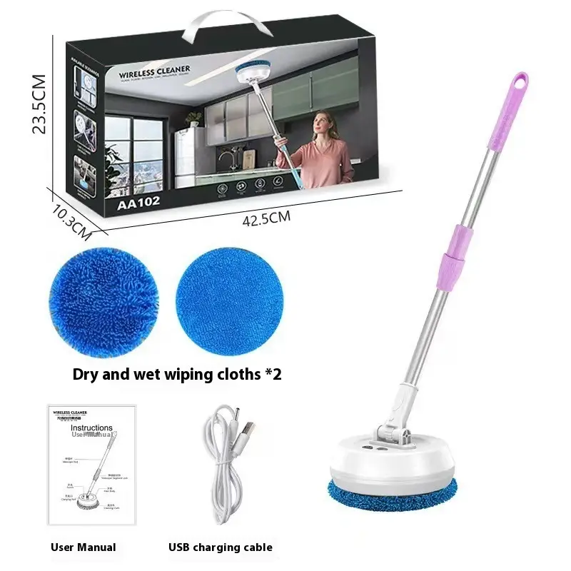 Window Cleaning Robot Telescopic Artifact Ceiling Inner And Outer Windows
