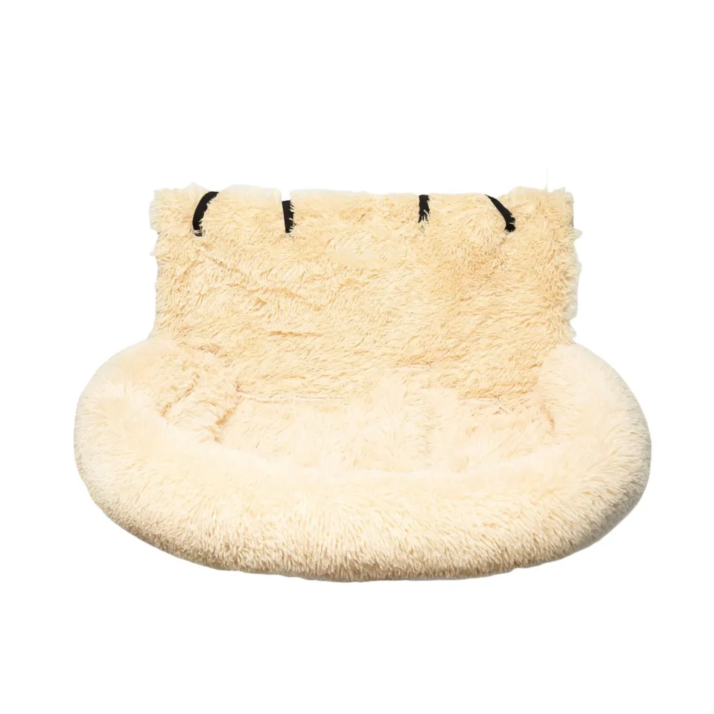 Winter Thicken Thermal Vehicle-mounted Pet Mat - Beige