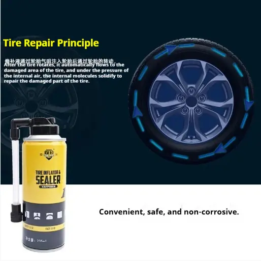 Bicycle Automatic Inflation Tire Sealant Emergency Self-rescue