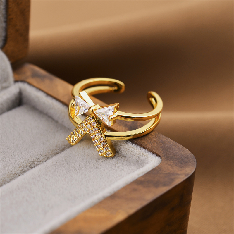 Korean Fashion Women's Open Personalized Ring