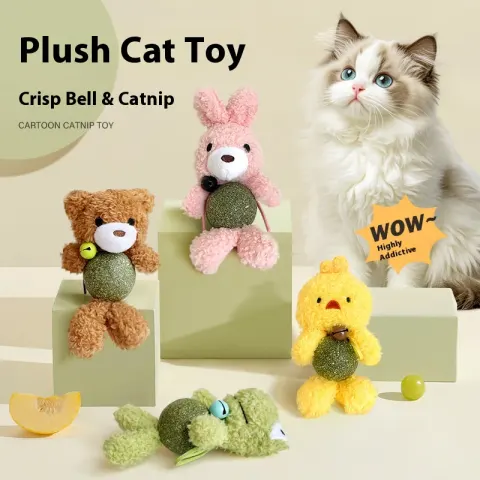 Catnip Ball Cat Toy Cat Molar Creative Little Doll