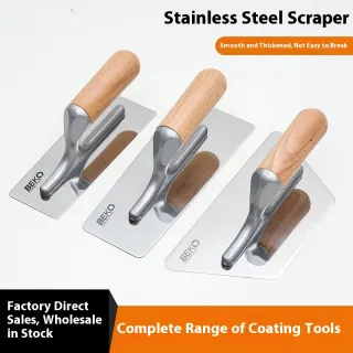 Decorative Floor Wall Putty Stainless Steel Scraper