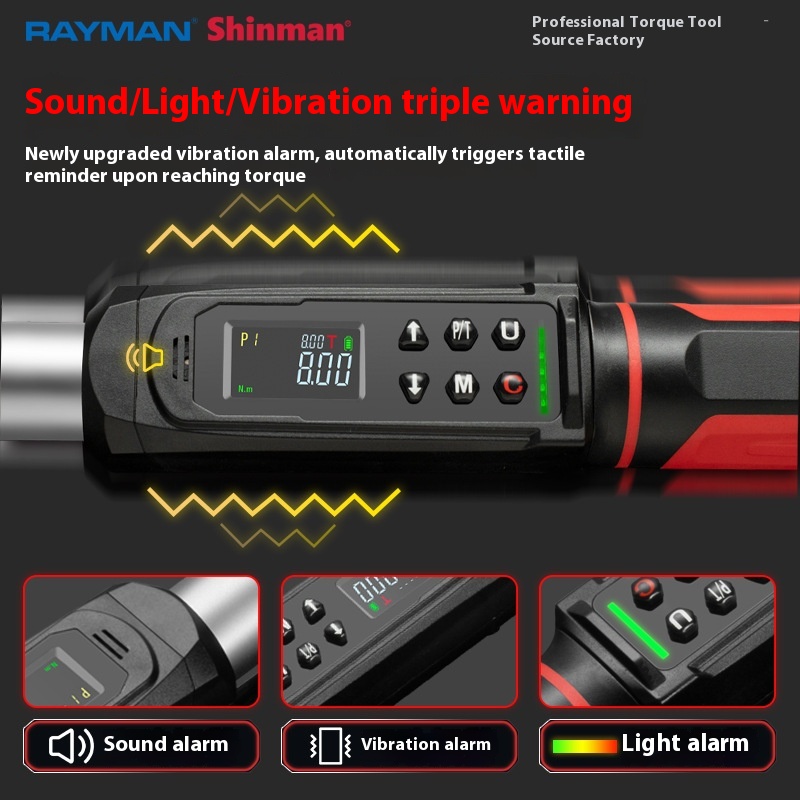 Electronic Digital Display Torque Wrench High Precision Torque Wrench