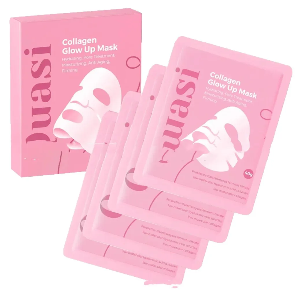 Almost Bio Collagen Face Mask Overnight - 4 Bags Per Box