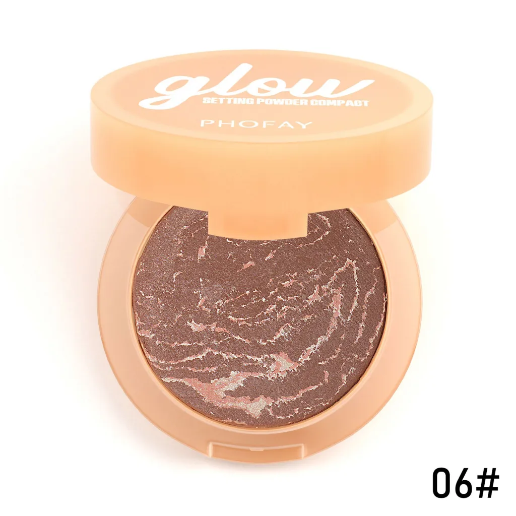 PHFOAY Baking Setting Powder Compact - 06 Style