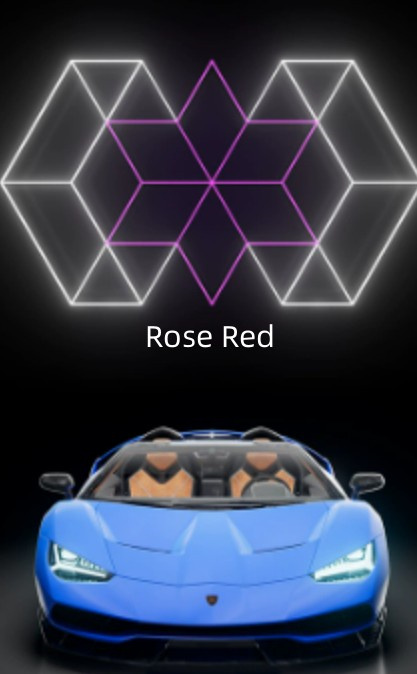 Honeycomb Car Beauty Led Station Light