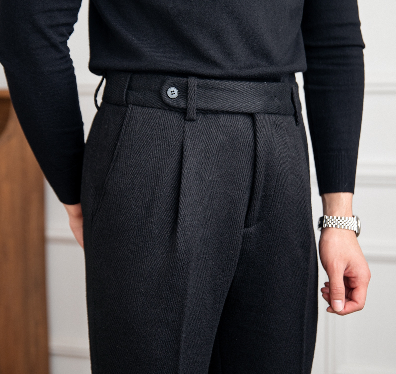 Warm And Versatile Retro Casual Pants