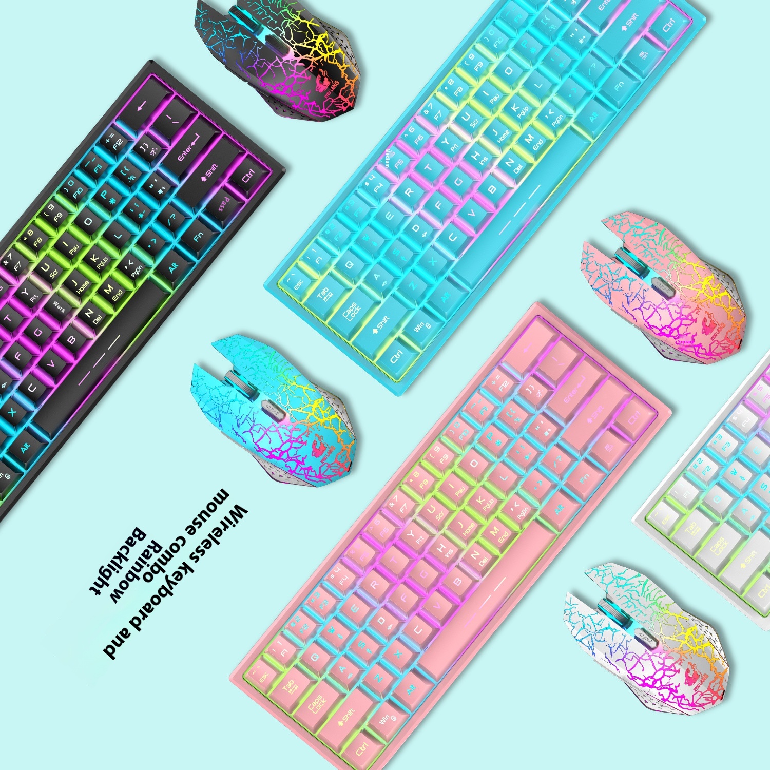 Trådløst tastatur - Miniatyr 6