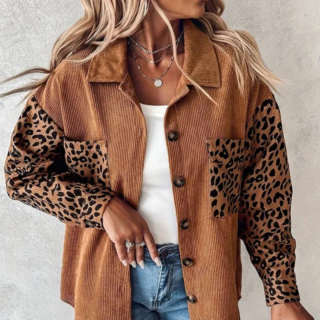 Women's Long sleeved Plaid Contrast Color Coat Wmhl1015 Xl - Shop at LoveMi