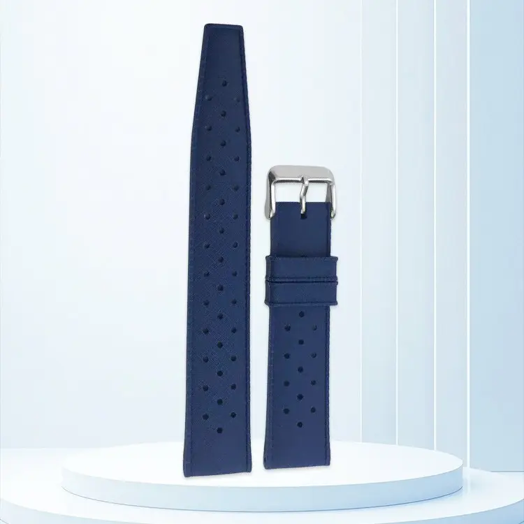 Solid Color Minimalism Rubber Watch Strap Green