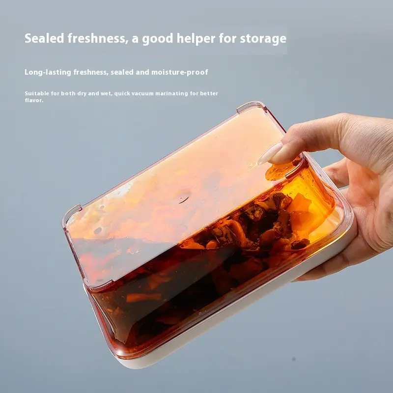 Household Transparent Fruit And Vegetable Storage Box