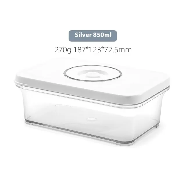 Household Transparent Fruit And Vegetable Storage Box Silver - Shop at LoveMi