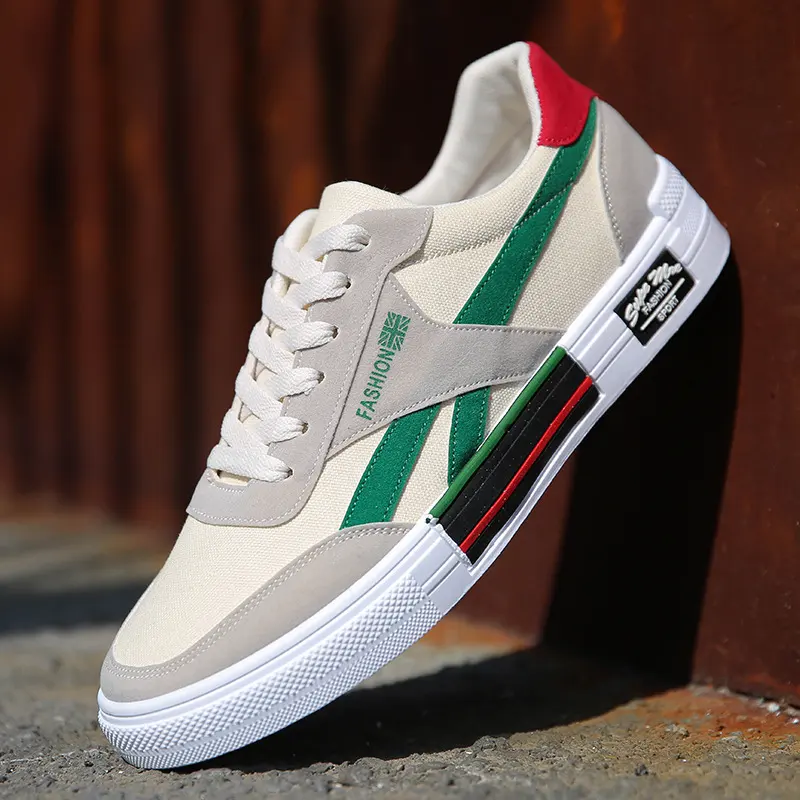 Slip Shoes Breathable Sports Single Men's Fashion Canvas