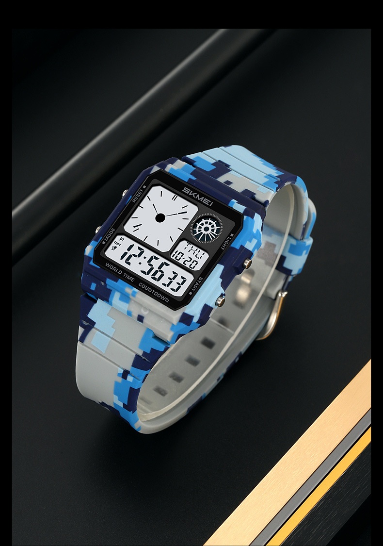 Skmei 2347 Waterproof Multifunctional Digital Sports Watch For Men