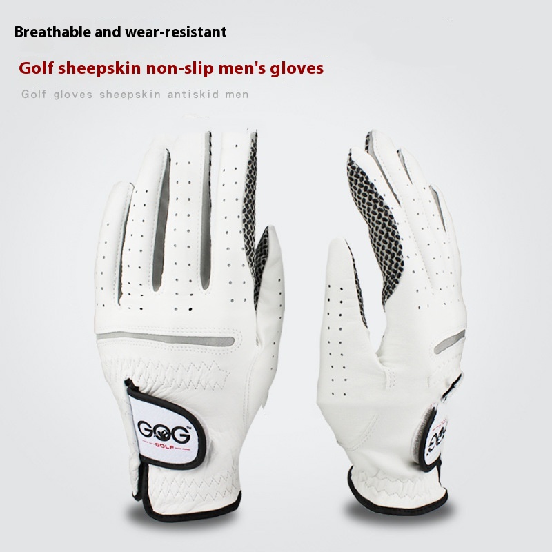 Golf Gloves Men's Sheepskin Leather
