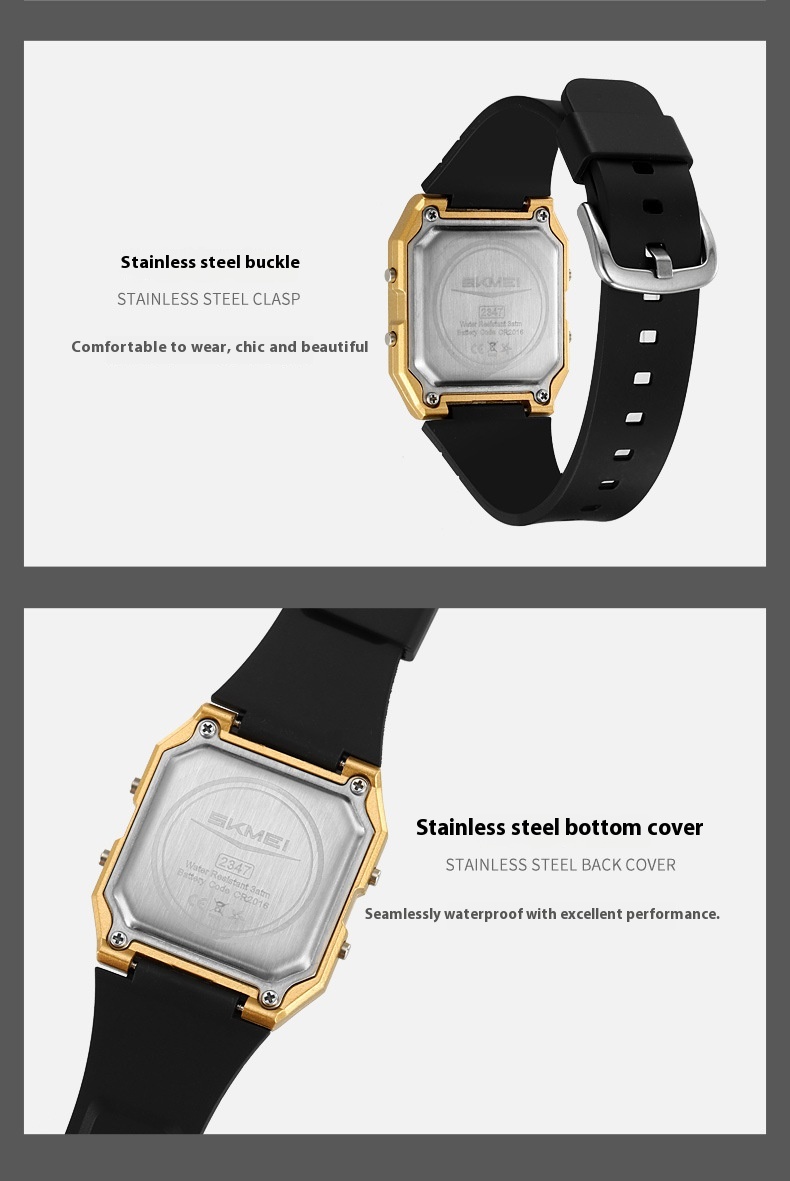 Skmei 2347 Waterproof Multifunctional Digital Sports Watch For Men