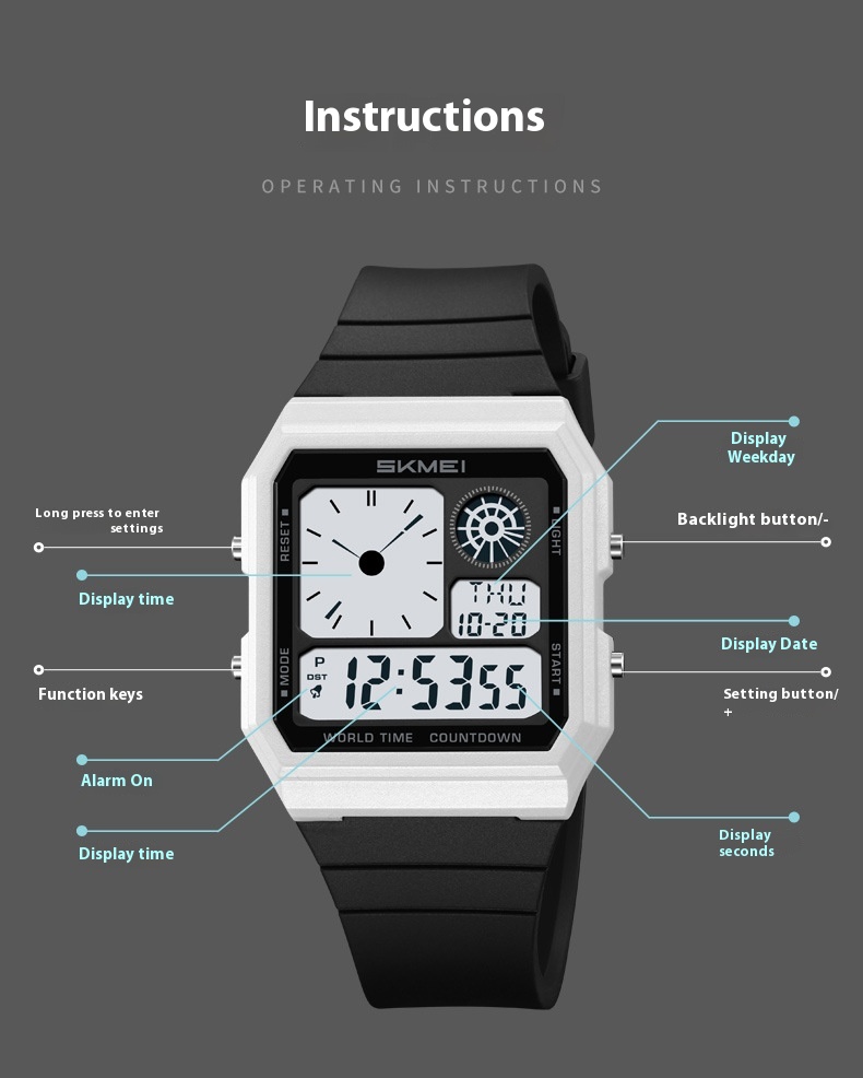 Skmei 2347 Digital Watch