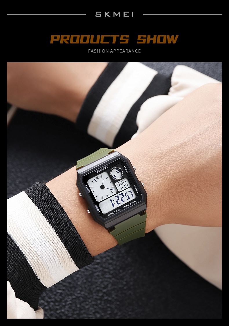 Skmei 2347 Waterproof Multifunctional Digital Sports Watch For Men