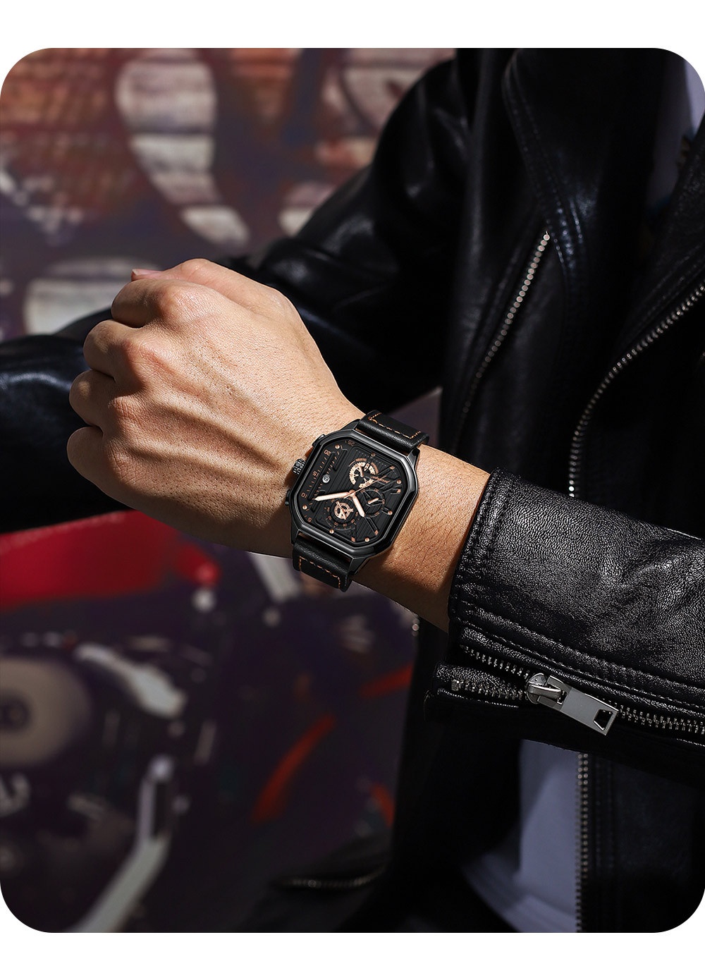Multifunctional Quartz watch for Men