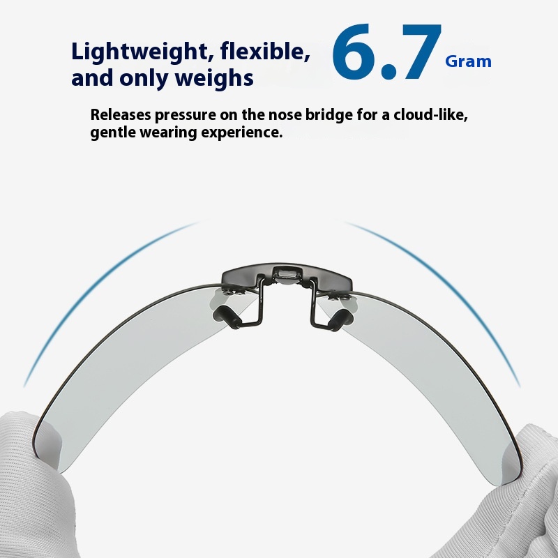 Day And Night Dual-purpose Sunglasses Glasses Polarized Clip Driving Driver Driving Clip Reflective Lenses