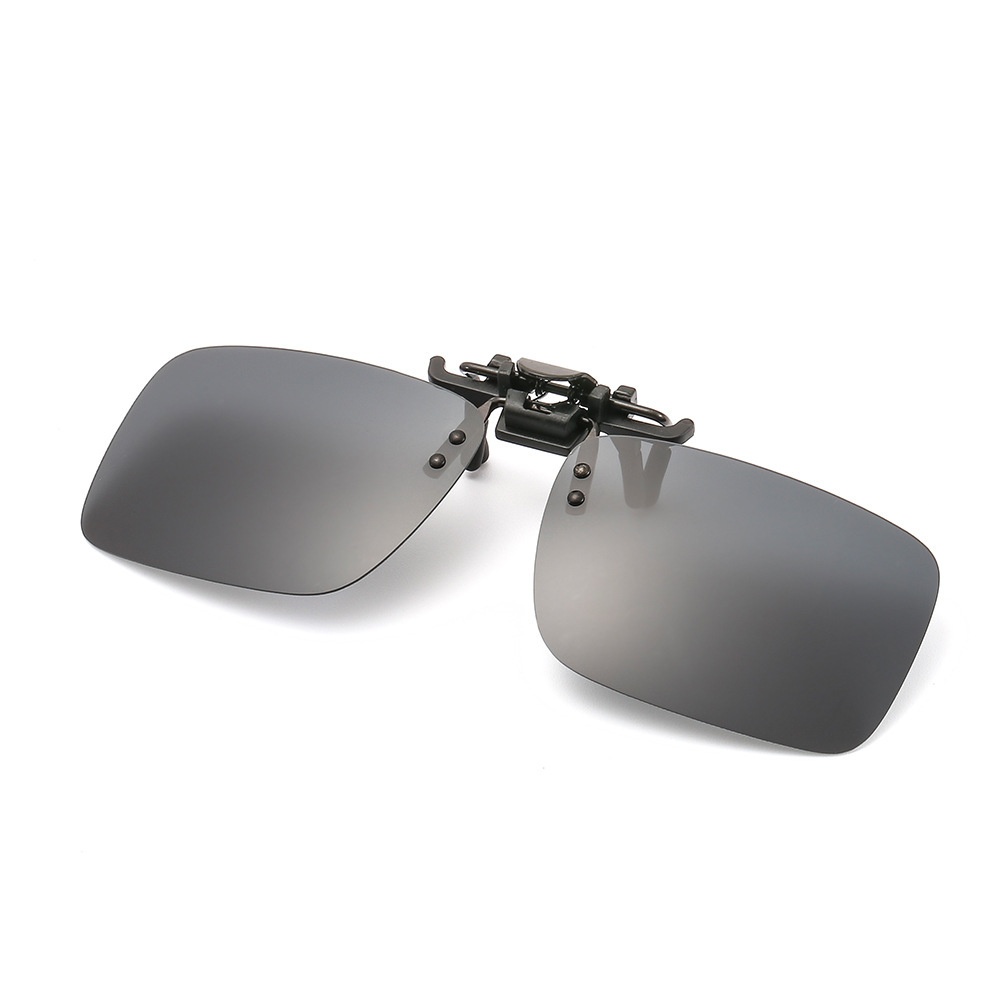 Day And Night Dual-purpose Sunglasses Glasses Polarized Clip Driving Driver Driving Clip Reflective Lenses