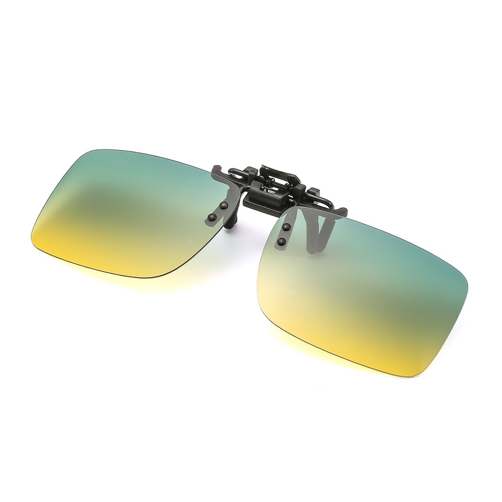 Day And Night Dual-purpose Sunglasses Glasses Polarized Clip Driving Driver Driving Clip Reflective Lenses