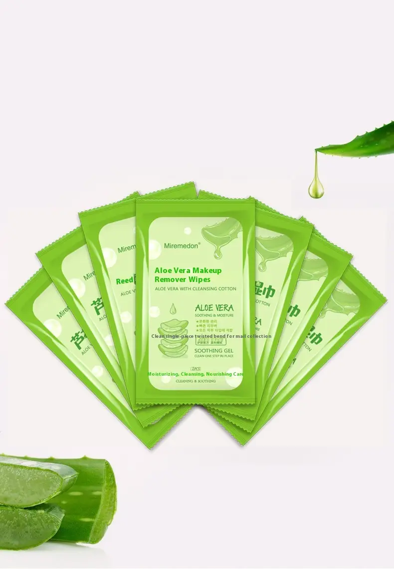 Makeup remover wipes facial tissues