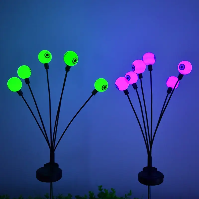 LED Pumpkin Lamp Solar Outdoor Eye Lamp Christmas Decorations Arrangement Courtyard Lawn Lamp