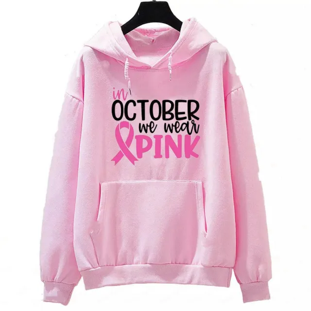 In October We Wear Sweatshirt I'm A Survivor Clothing Pink - Shop at LoveMi