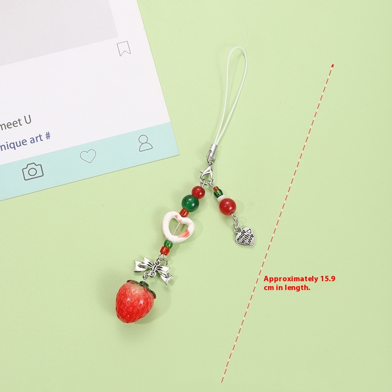 Mobile Phone Earphone Bag Pendant Personality Bag Pendant Keychain