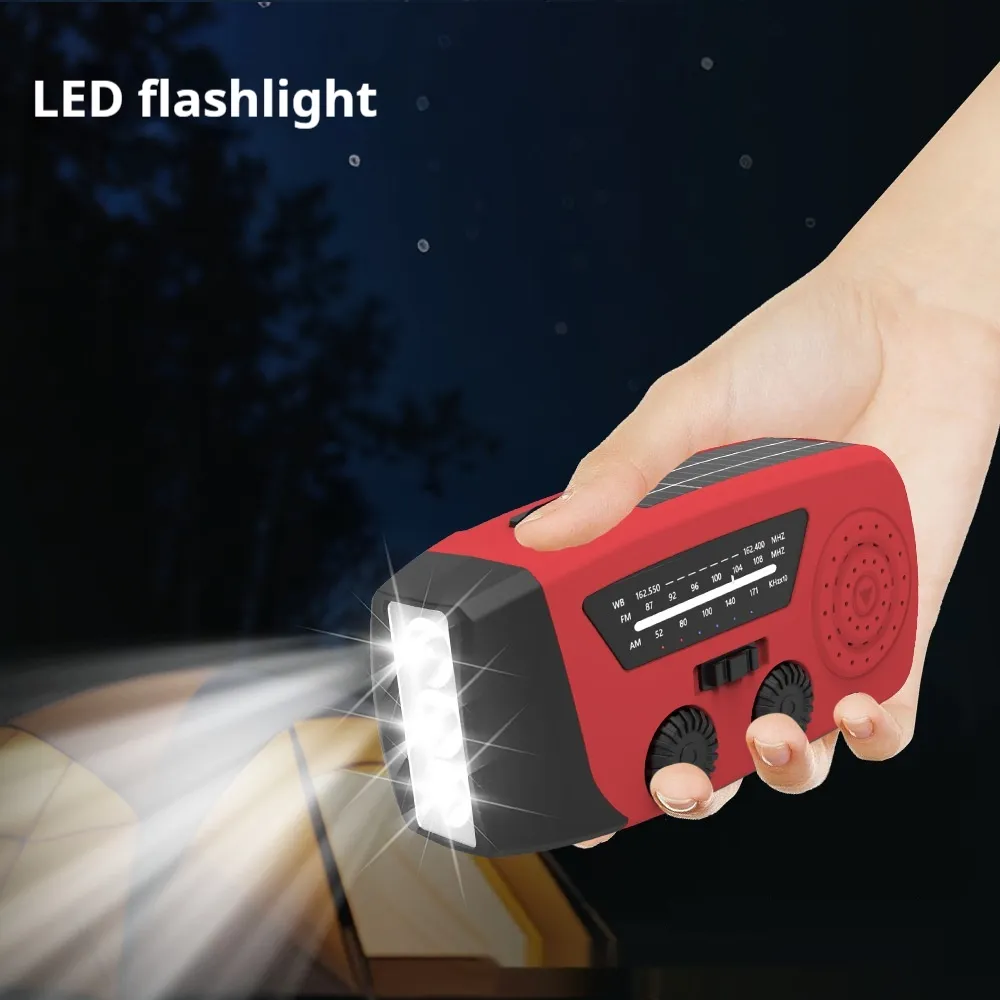 Rechargeable Hand Radio Emergency Disaster Prevention Power
