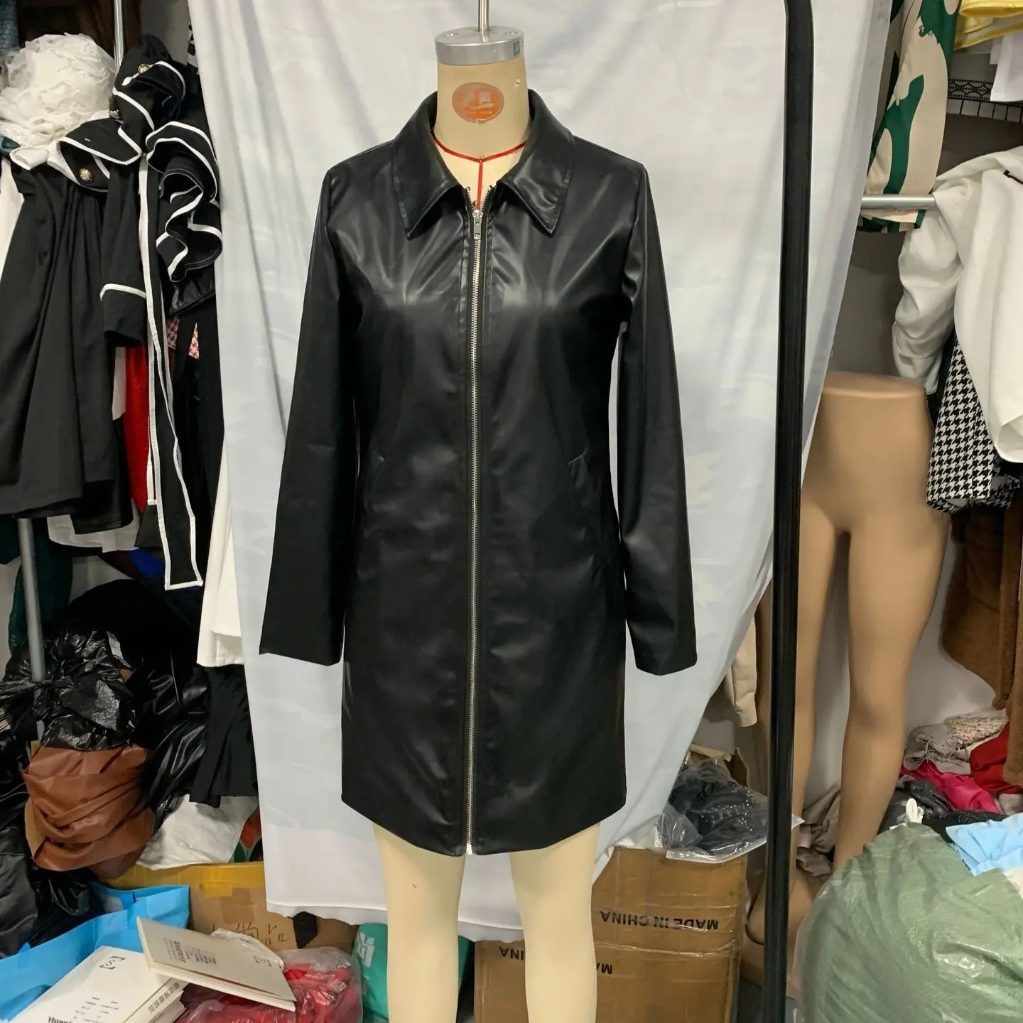Women's Leather Jacket Elegant High-grade Versatile Casual