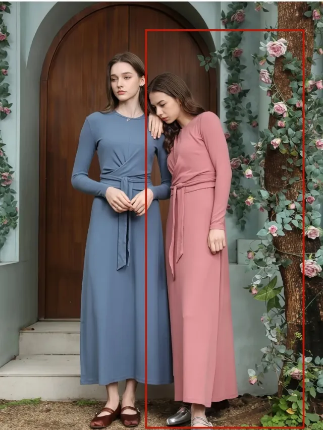 Pure Color Simple And Elegant Two piece Suit Women's Summer New Round Neck Personality Pink - Shop at LoveMi