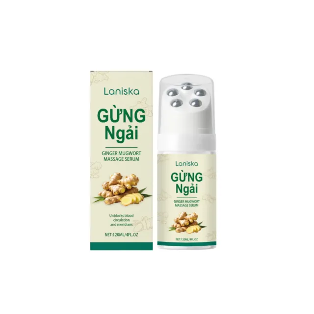 Ginger Wormwood Roller Massage Liquid 120Ml - Shop at LoveMi